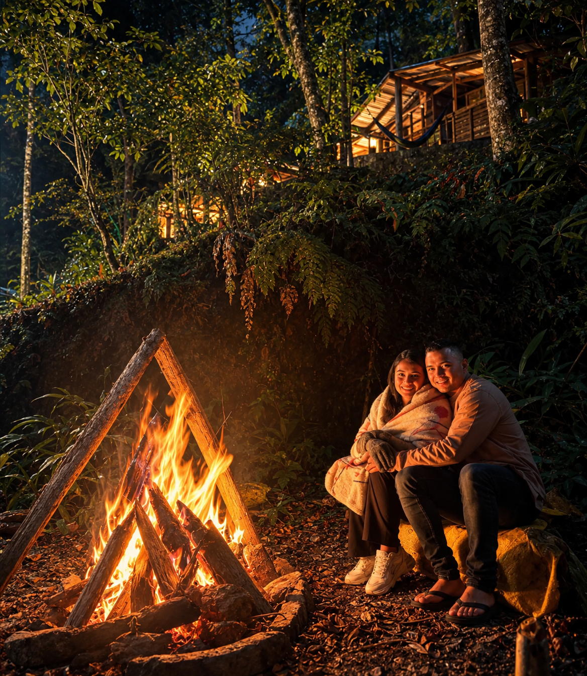 Fogatas en OSO GLAMPING